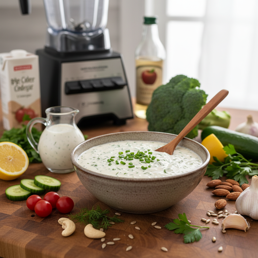 "Sneaky Silken" Tofu Ranch Dressing